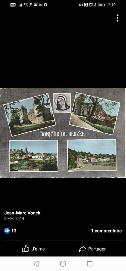 Maison D'Hote Les Notes Endormies Suite Le Refuge Walcourt Esterno foto