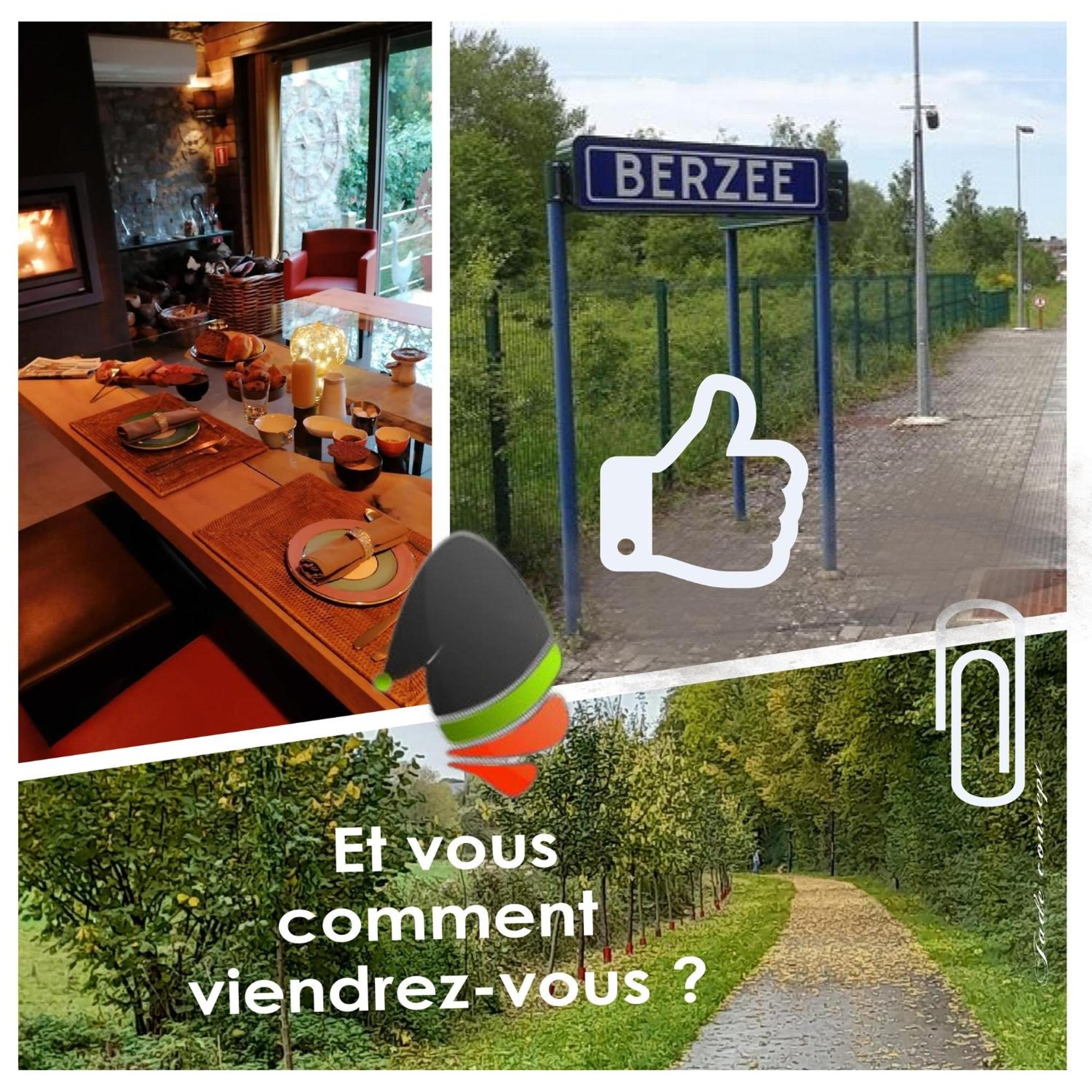 Maison D'Hote Les Notes Endormies Suite Le Refuge Walcourt Esterno foto
