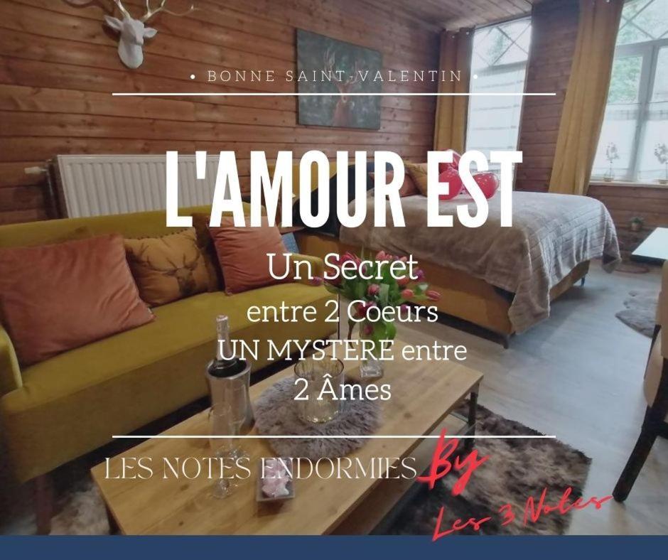 Maison D'Hote Les Notes Endormies Suite Le Refuge Walcourt Esterno foto